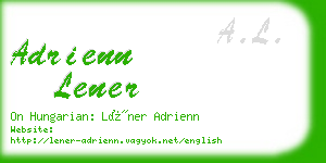 adrienn lener business card